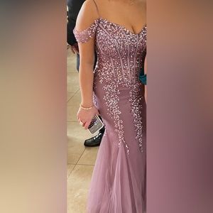 Lavender/pinkish Gown